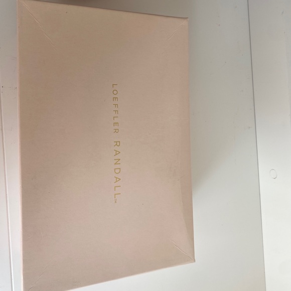 Loeffler Randall Flame Red Chunky Heels w Straps Size 8 - Picture 4 of 8